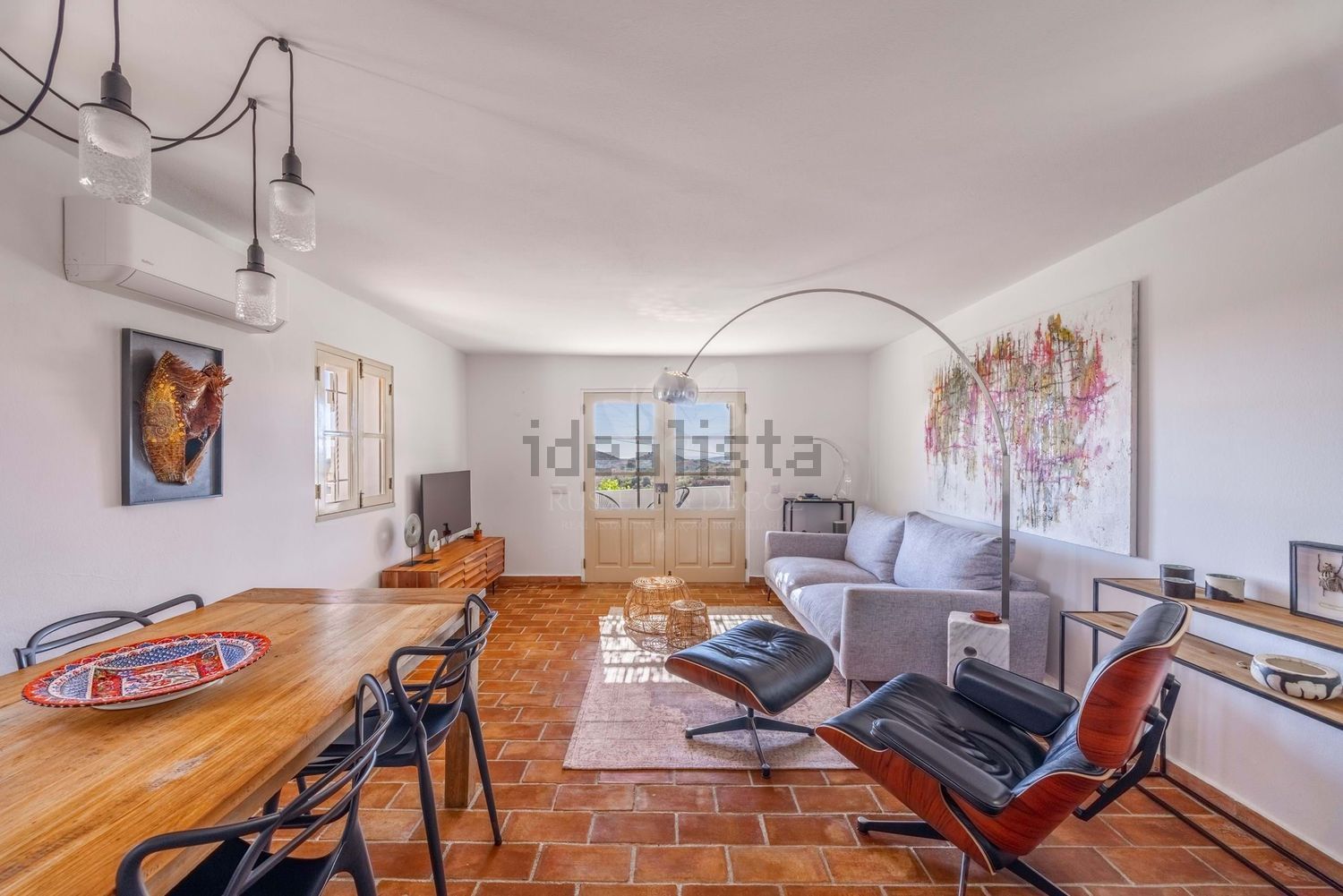 小楼房或别墅出售在 Santa Catarina Fonte Bispo - 客厅