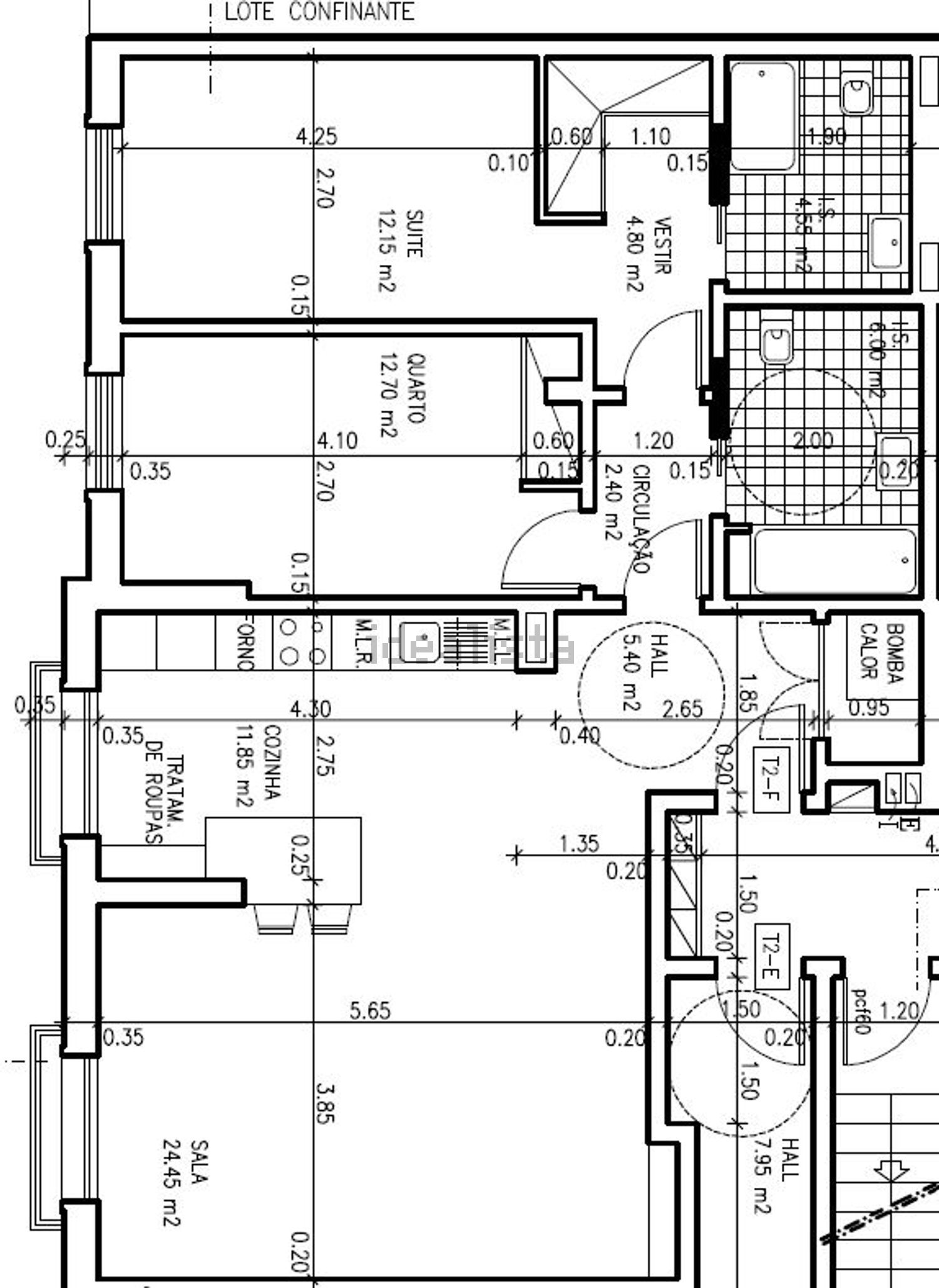 公寓 t2出售在 Damaia de Cima - 平面图