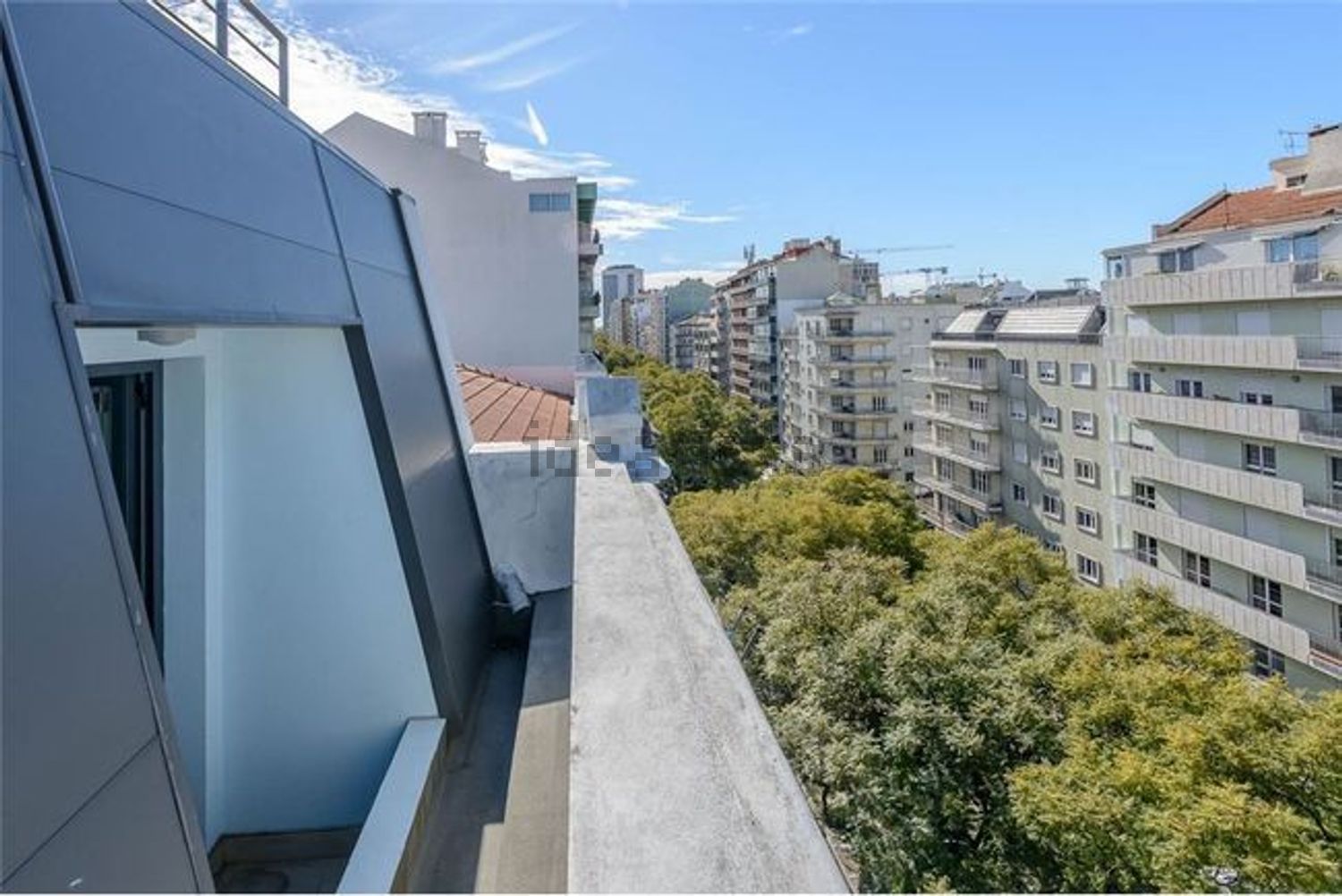 出租公寓 t3在Avenida 5 de Outubro - 阳台