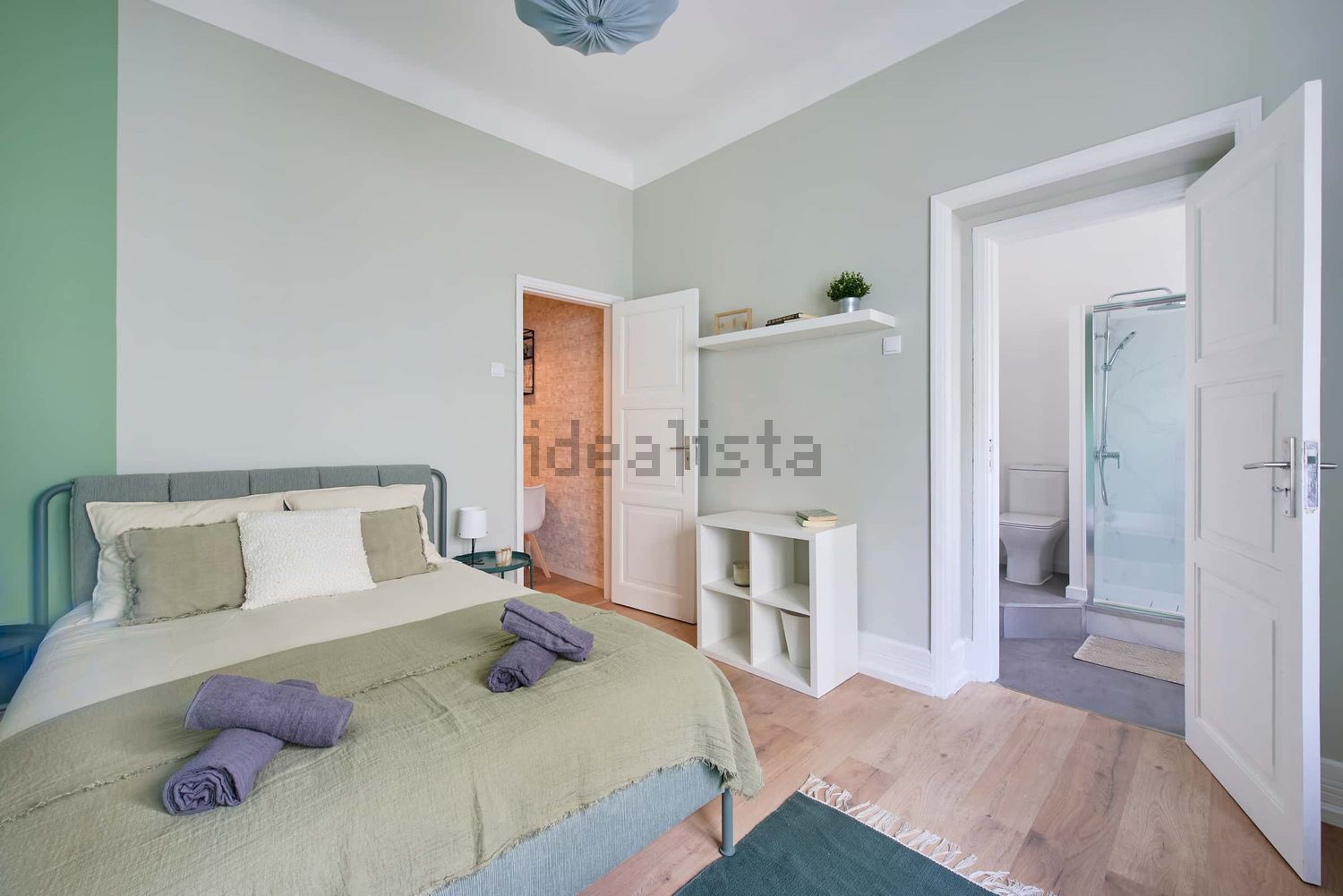 出租公寓 t1在Avenida António Augusto de Aguiar, 11 - 卧室