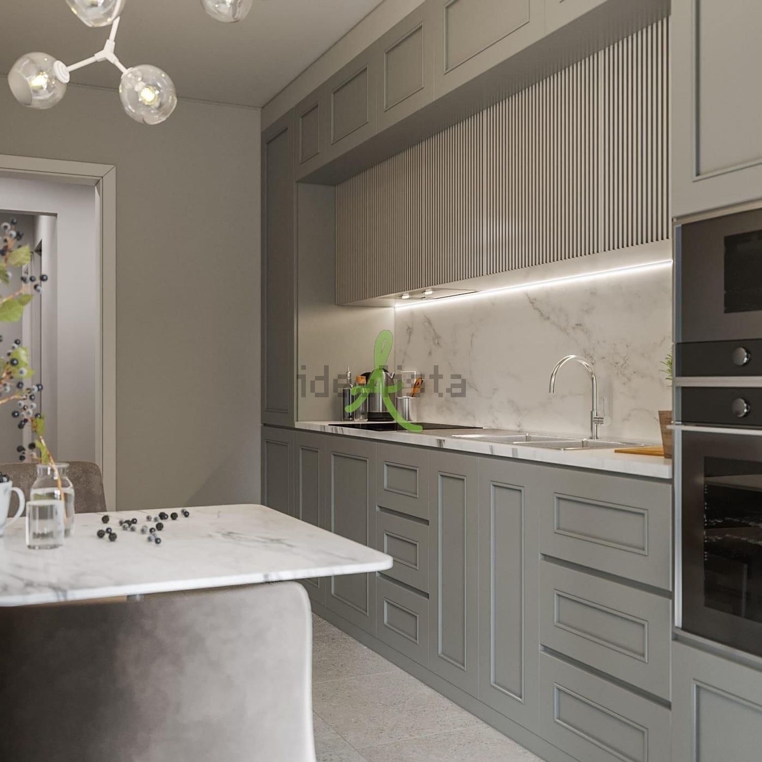 公寓 t2出售在 Vale de Lagar - Quinta das Oliveiras - Pedra Mourinha - 厨房