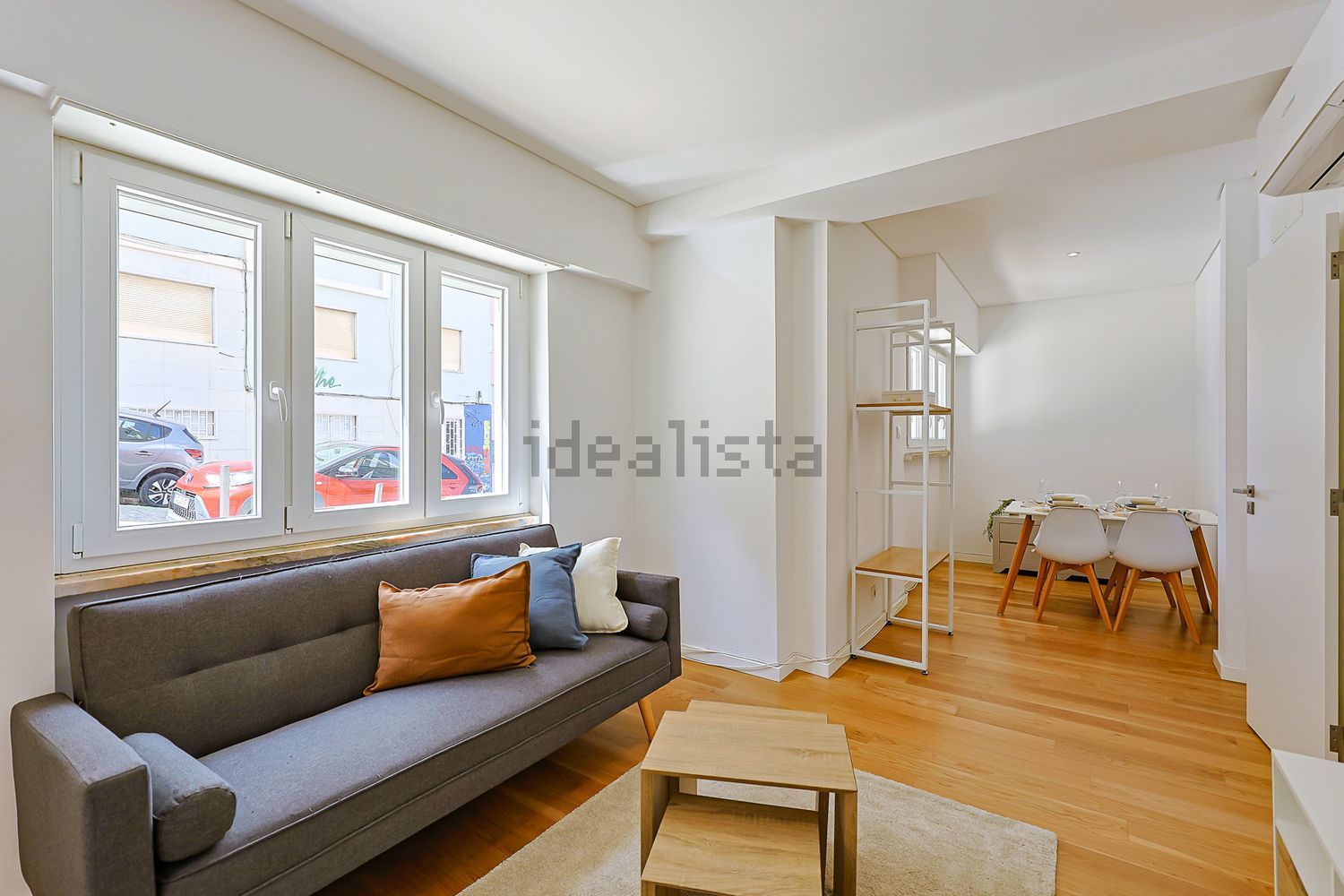 出租公寓 t1在Rua Manuel Soares Guedes - 客厅