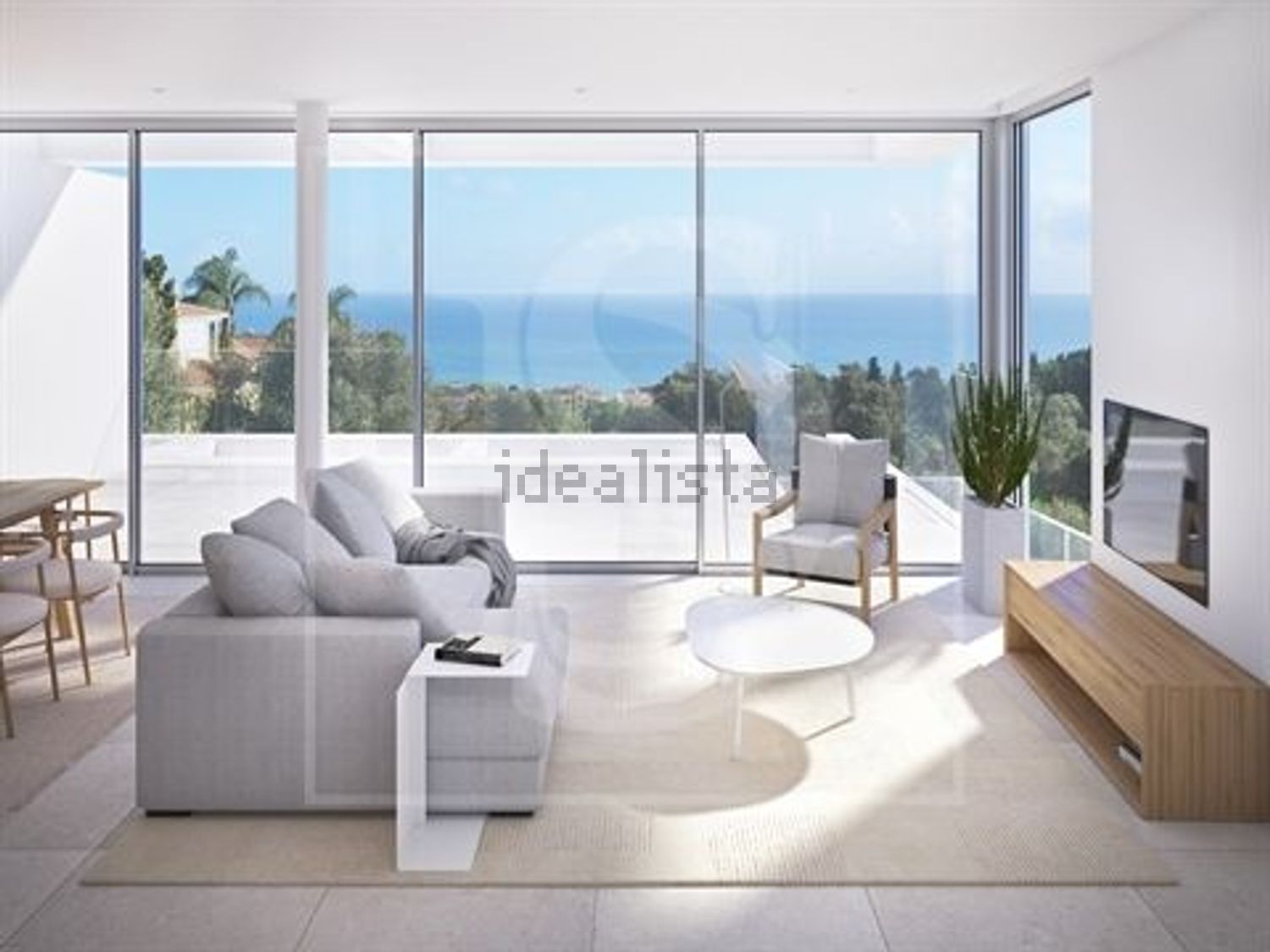 小楼房或独栋别墅出售在 Praia da Luz - 客厅