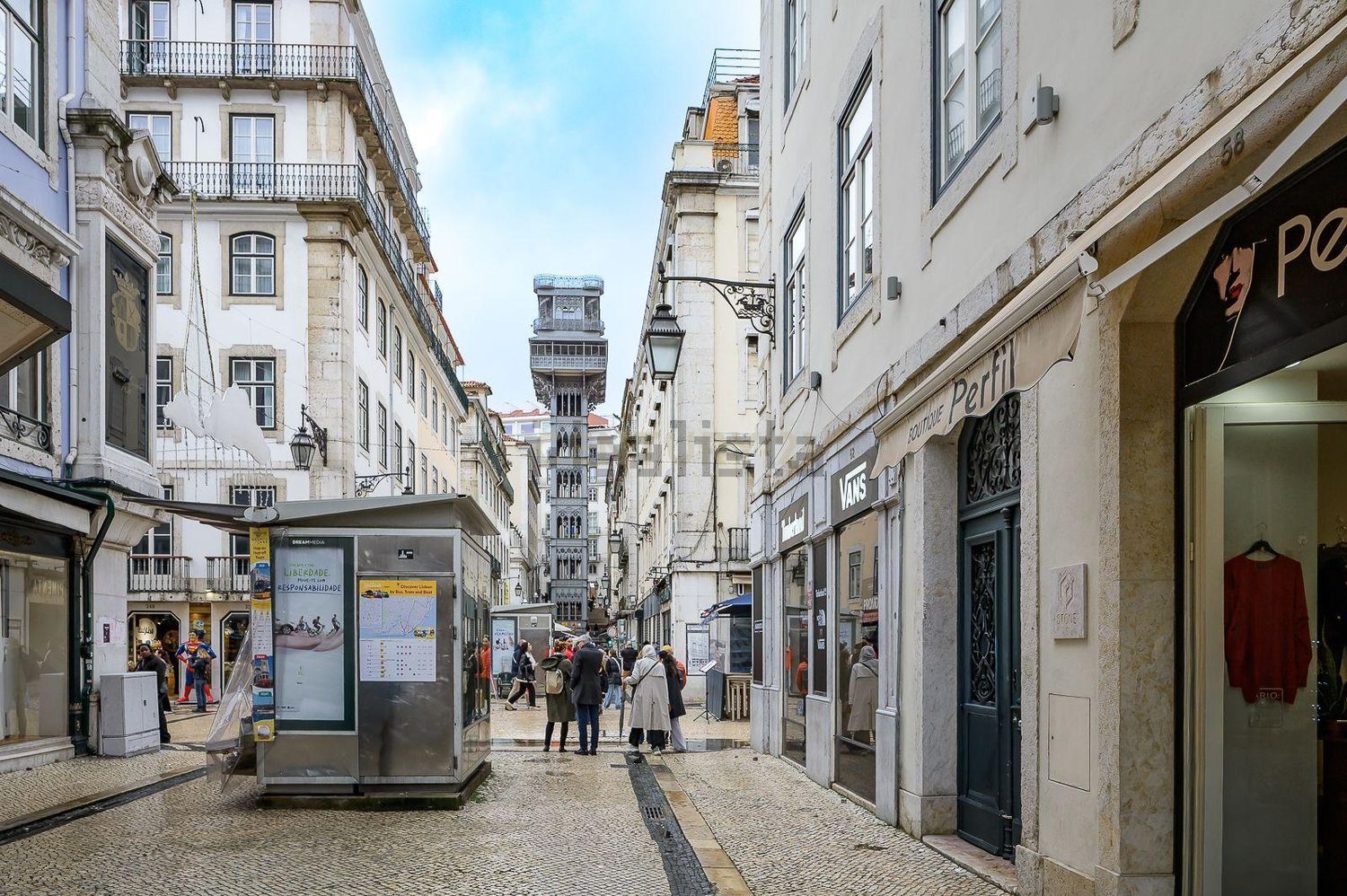 出租公寓 t2在Rua de Santa Justa, 60 - 视线
