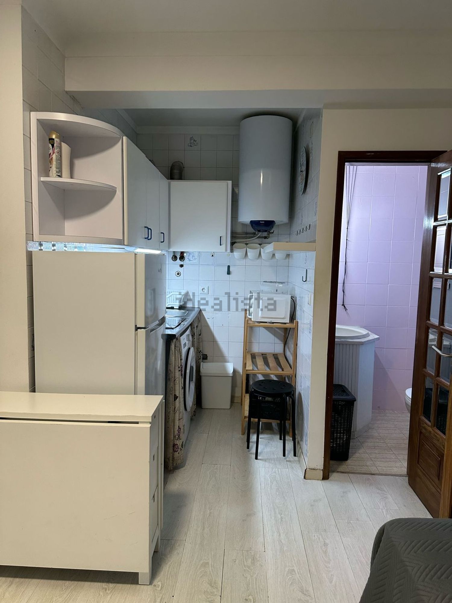 出租t0（单人公寓）在Rua Val Flores, 14 a - 厨房