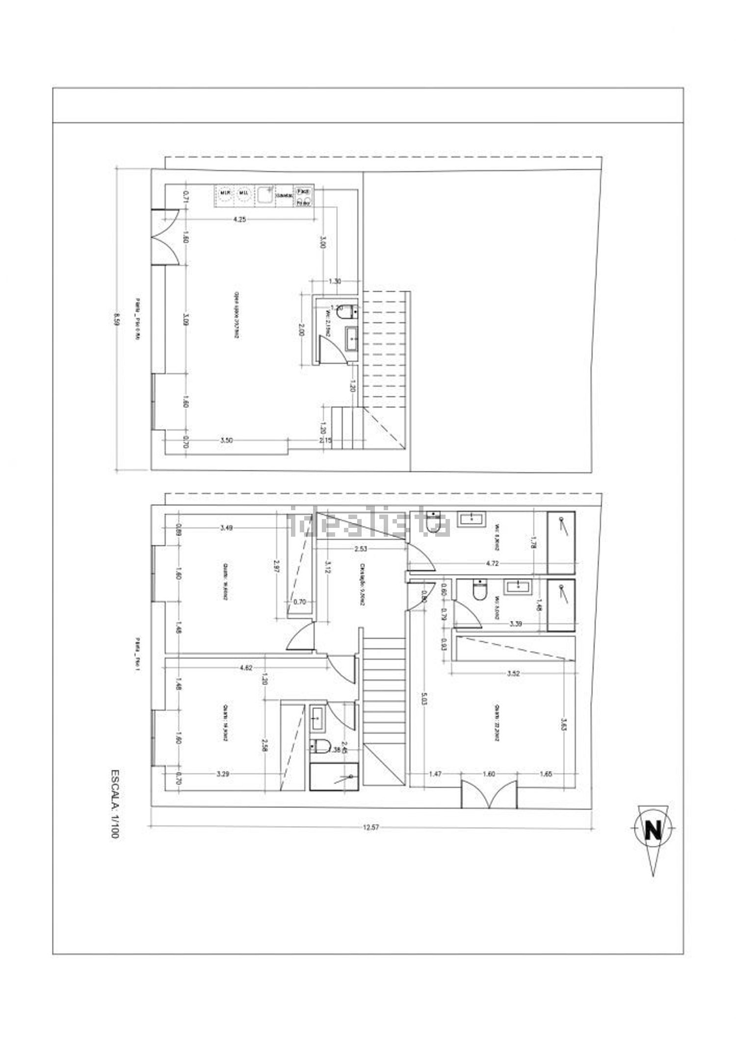 小楼房或独栋别墅出售在 Torres Vedras e Matacães - 平面图