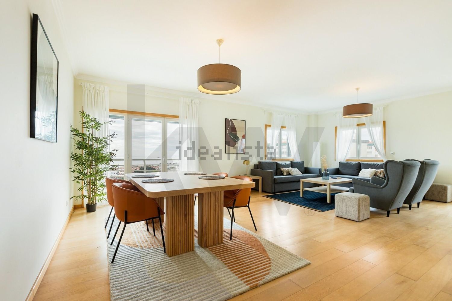 公寓 t3出售在 Paço de Arcos - 客厅