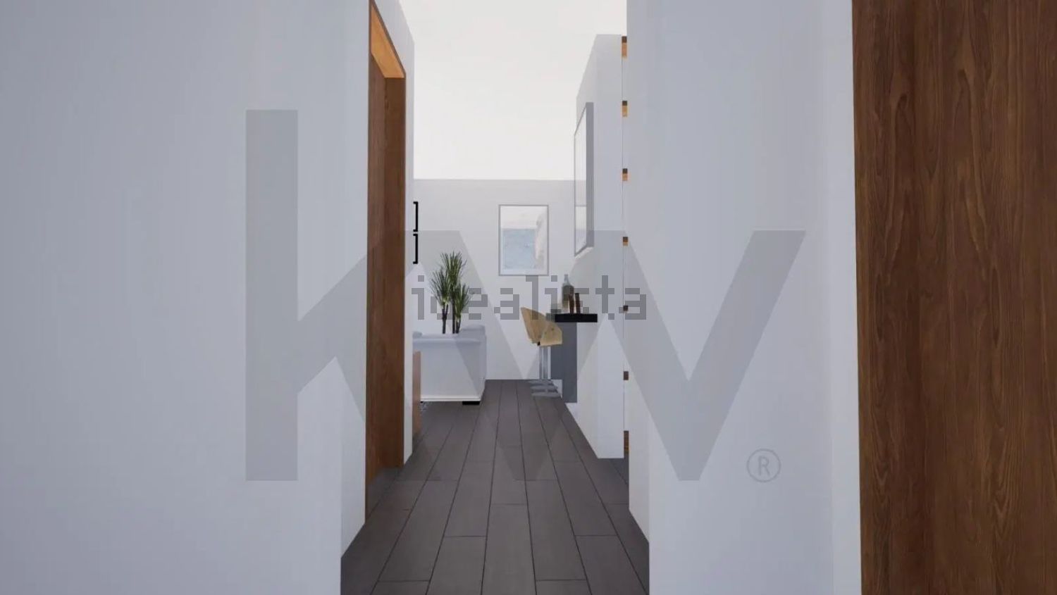 公寓 t2出售在Estrada Principal Lages de Baixo s/n - 过道