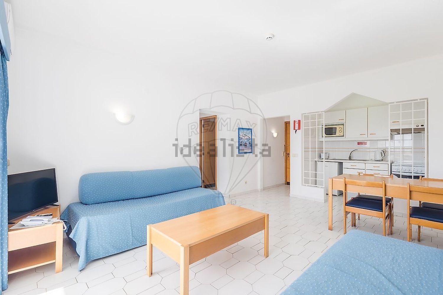 公寓 t1出售在 Santa Eulália - 客厅
