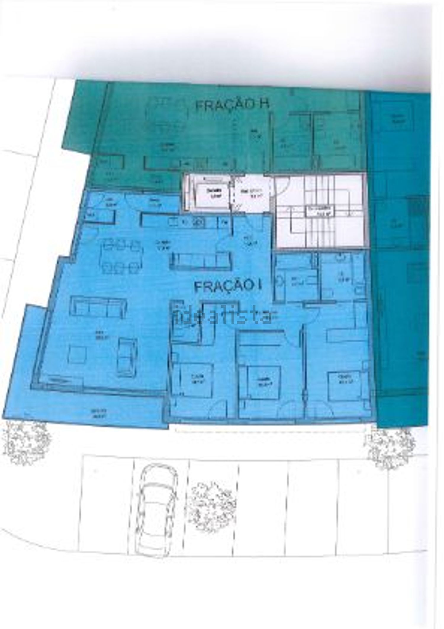 公寓 t3出售在Rua da Igreja, 332 - 平面图