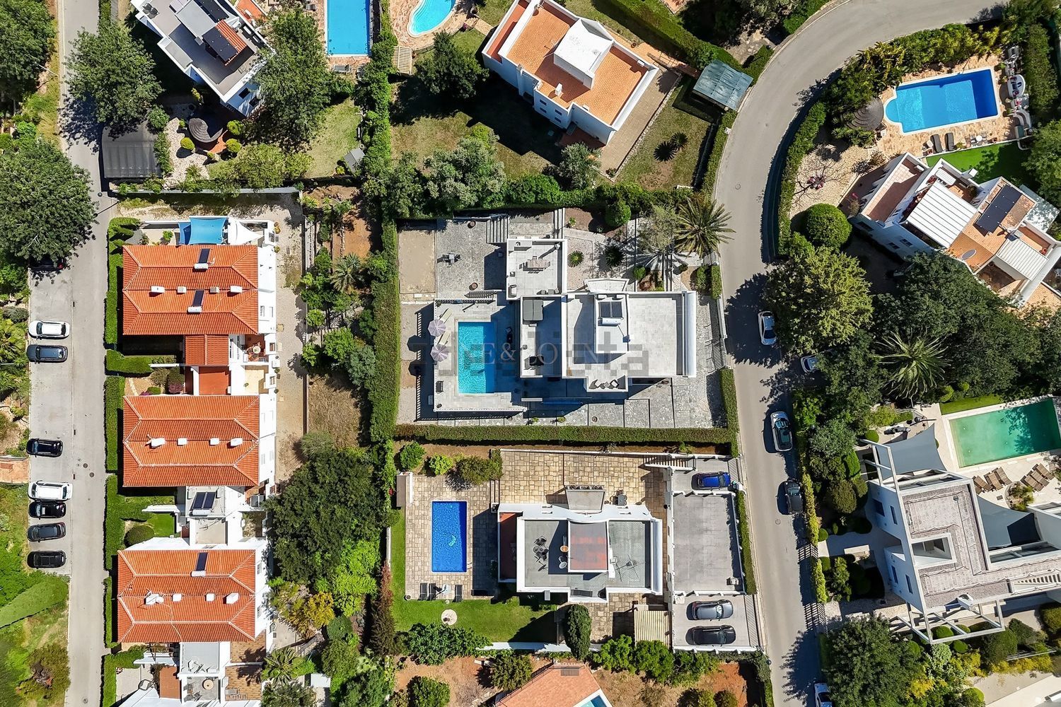 小楼房或别墅出售在 Urbanização Quinta do Perogil s/n - 平面图