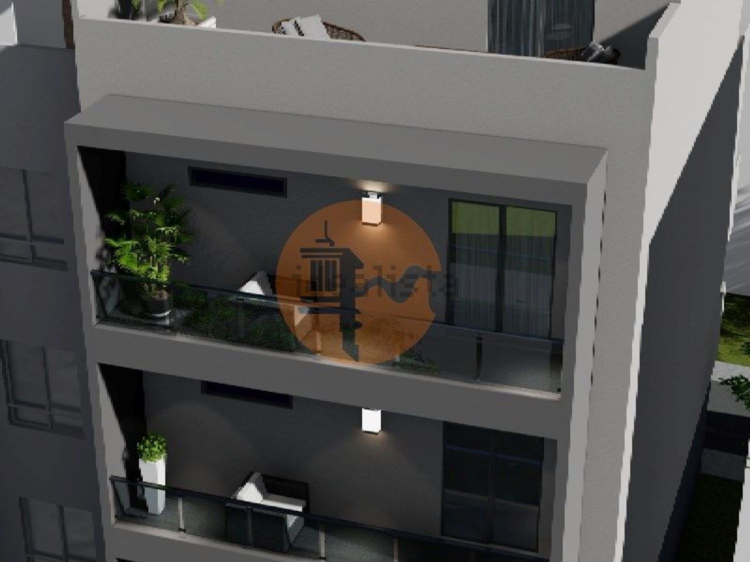 T0（单人公寓）出售在 Monte Gordo - 平面图