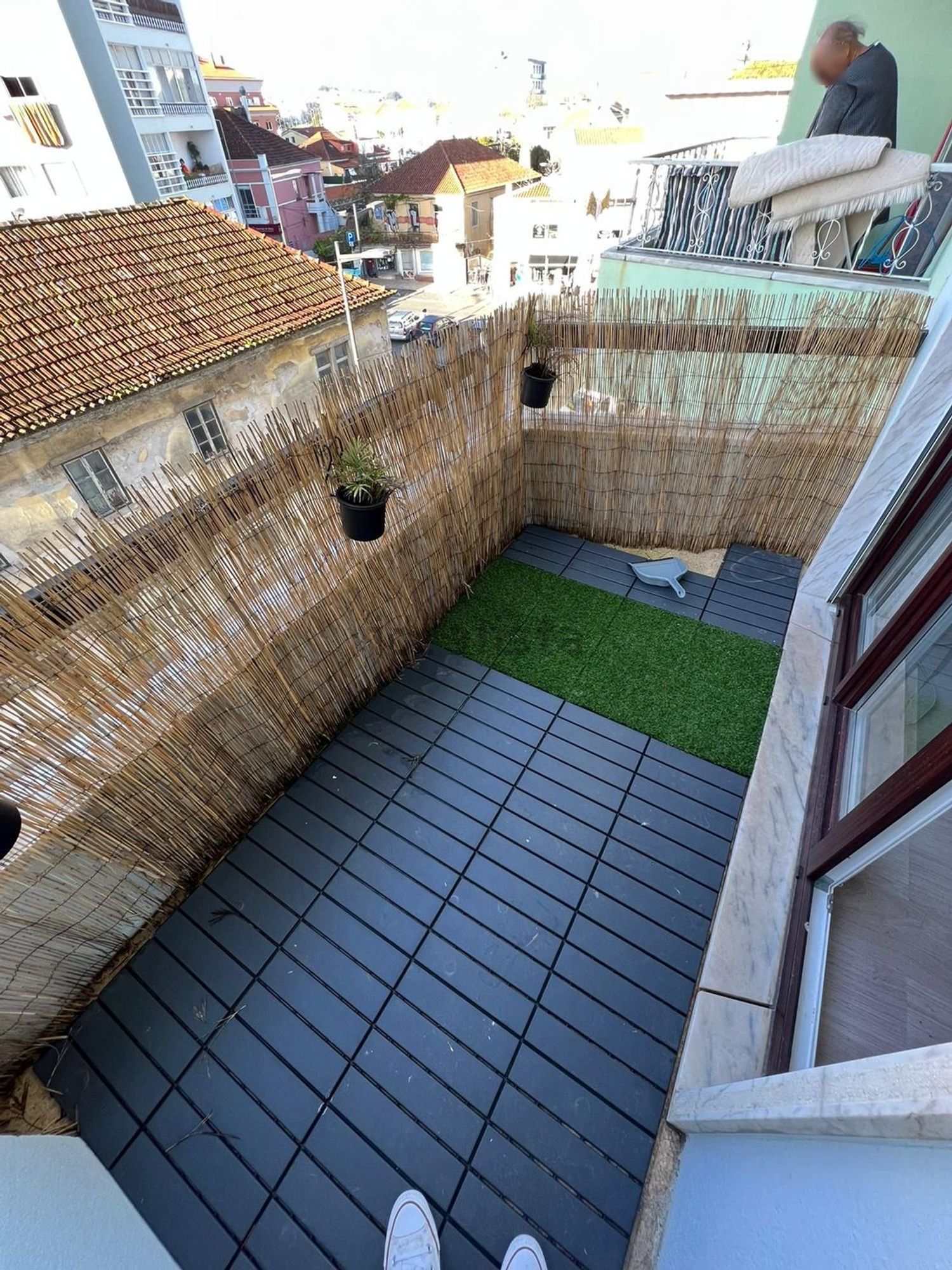 出租公寓 t2在Rua da Azenha, 32 - 阳台