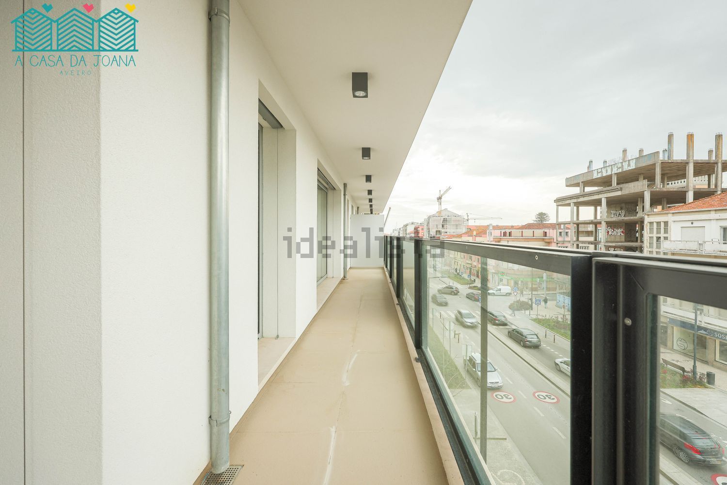 出租公寓 t2在Avenida Doutor Lourenço Peixinho s/n - 露台