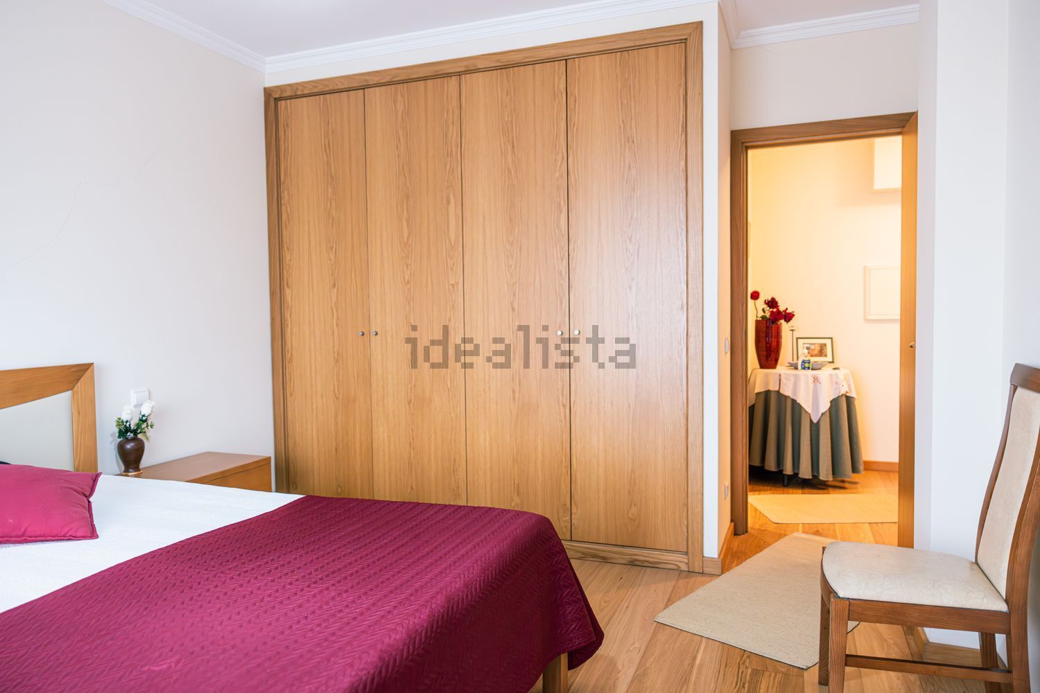 出租公寓 t1在Rua Praia de Brito, 42 - 卧室