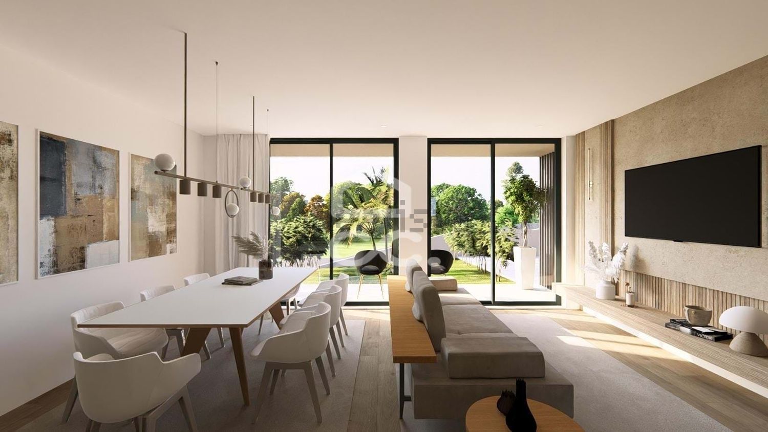 公寓 t2出售在 Vila Nova de Anha - 客厅