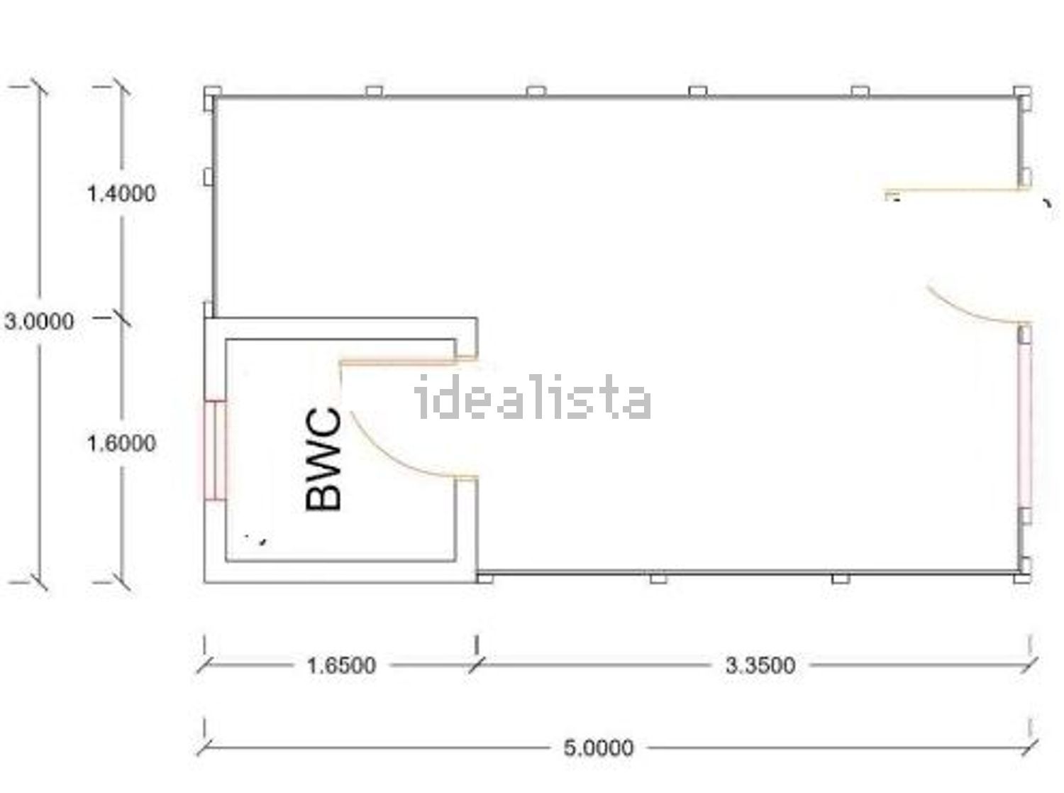 公寓 t2出售在Rua do Agro, 300 - 平面图