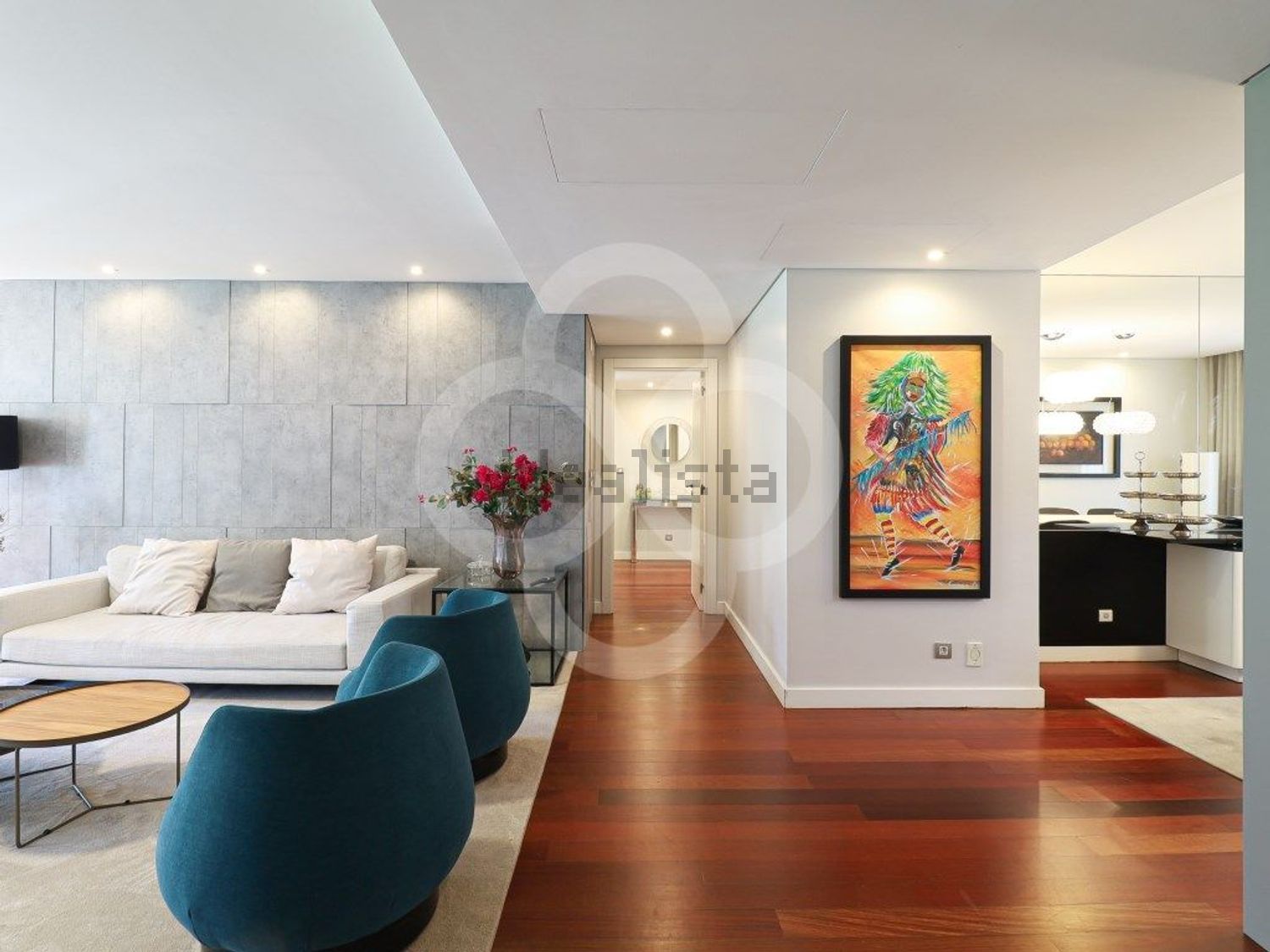 公寓 t4出售在Avenida Marquês de Tomar, 25 d - 客厅