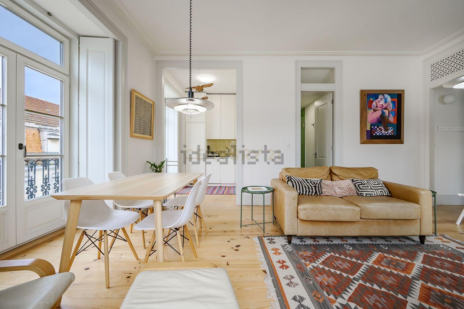 出租公寓 t2在Rua de Santa Justa, 60 - 客厅