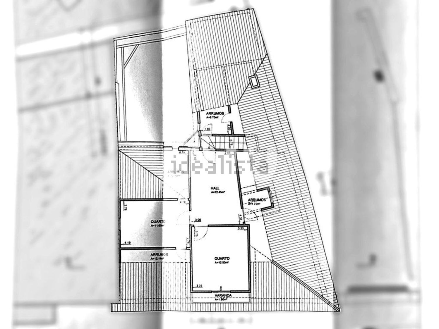 小楼房或独栋别墅出售在 Zona Histórica - 平面图