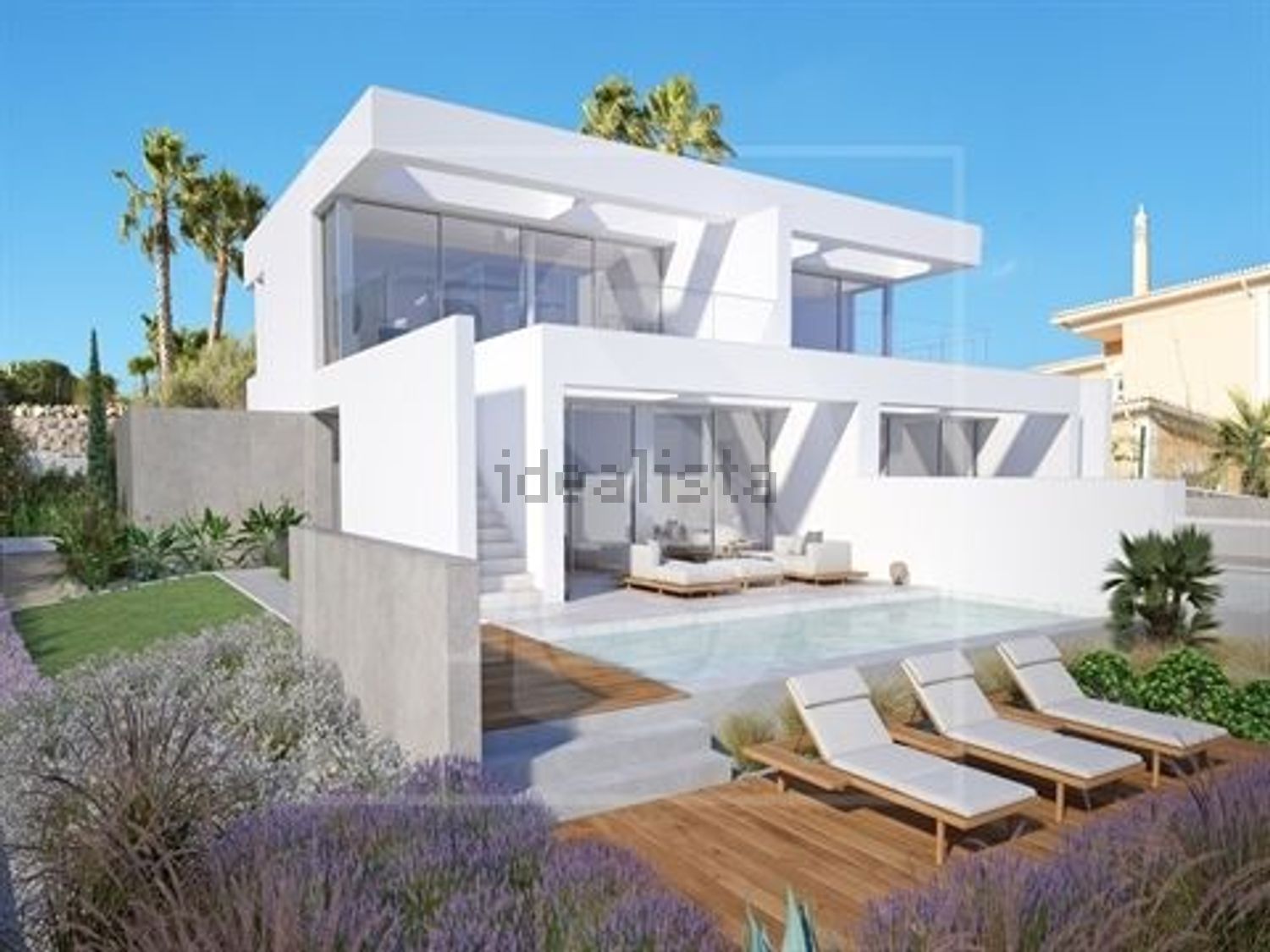 小楼房或独栋别墅出售在 Praia da Luz - 视线