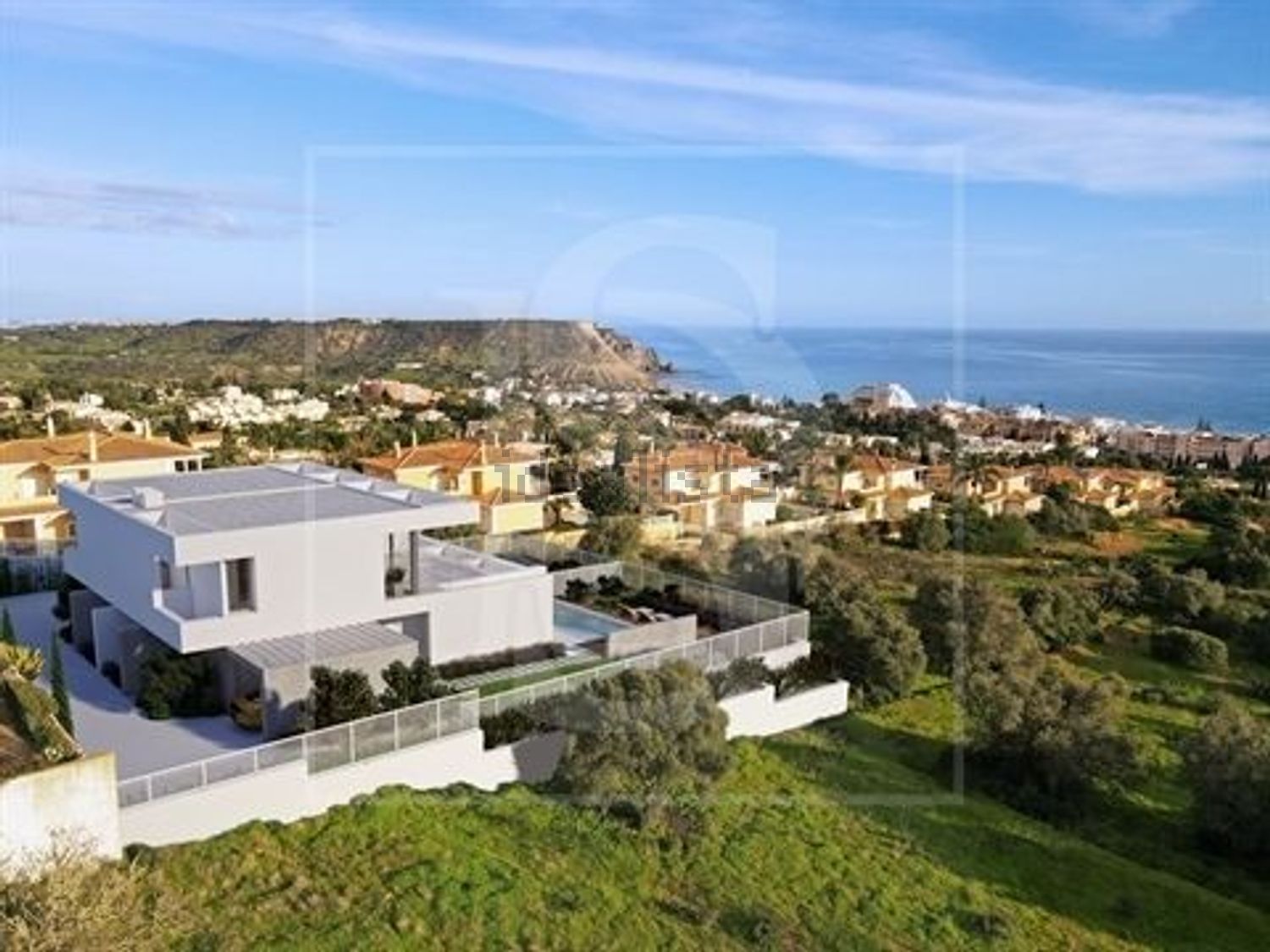 小楼房或独栋别墅出售在 Praia da Luz - 视线