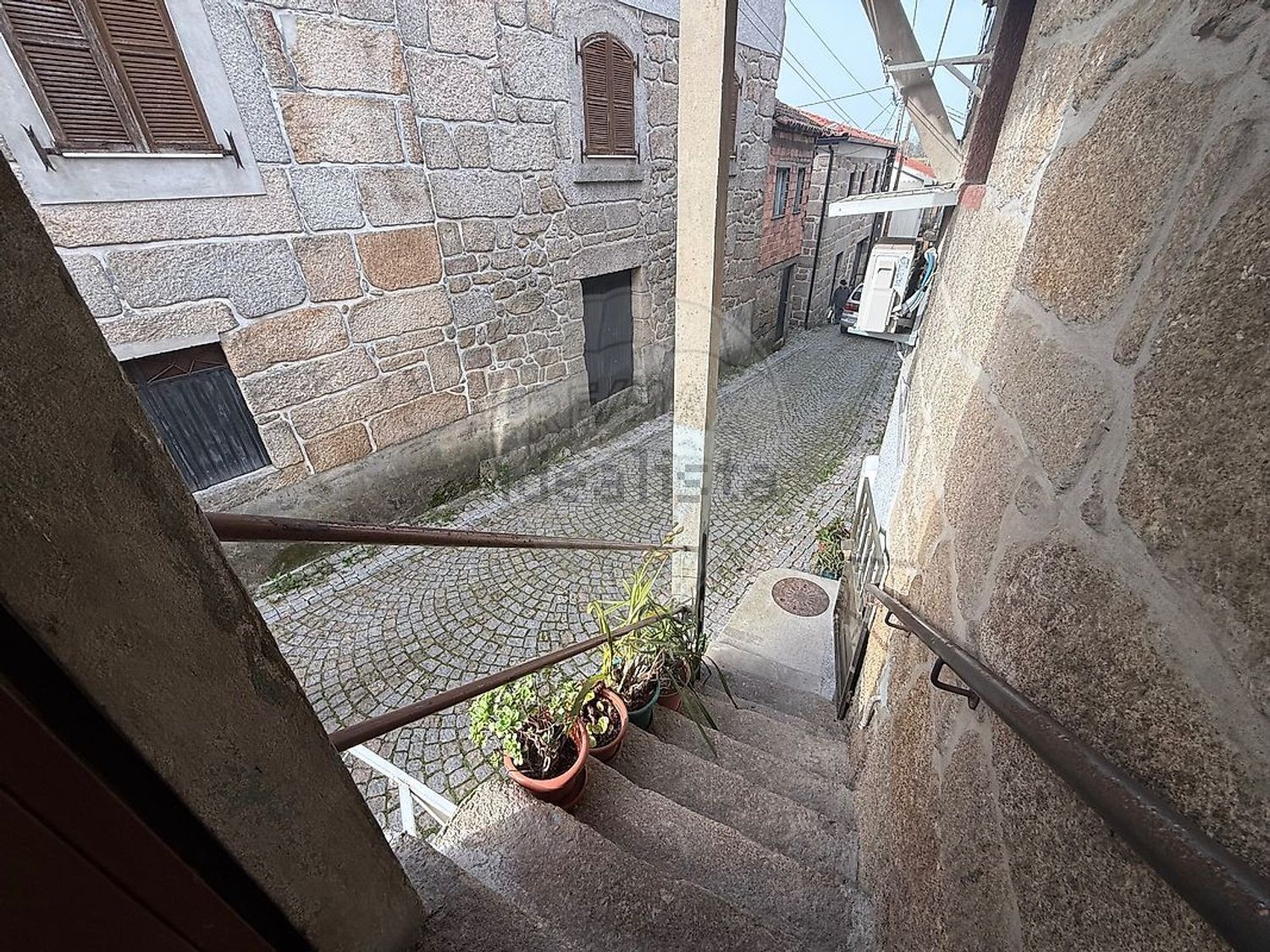 小楼房或独栋别墅出售在Rua da Cheira - 阳台