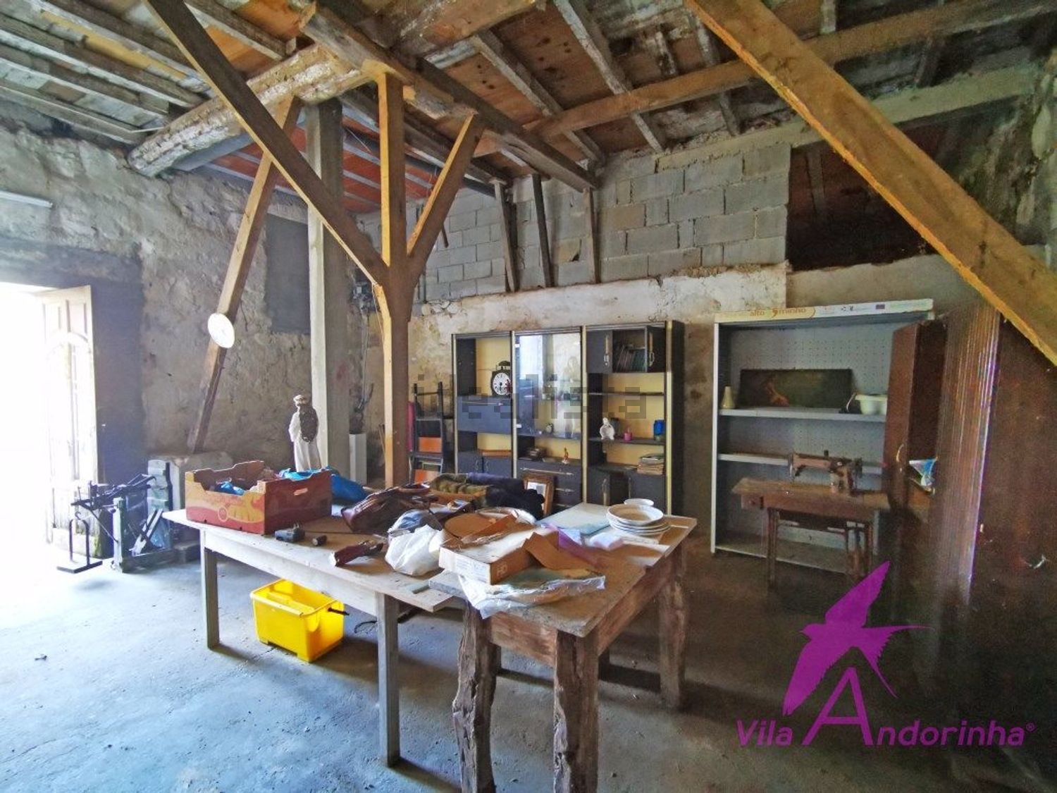 小楼房或独栋别墅出售在 Riba de Âncora - 客厅
