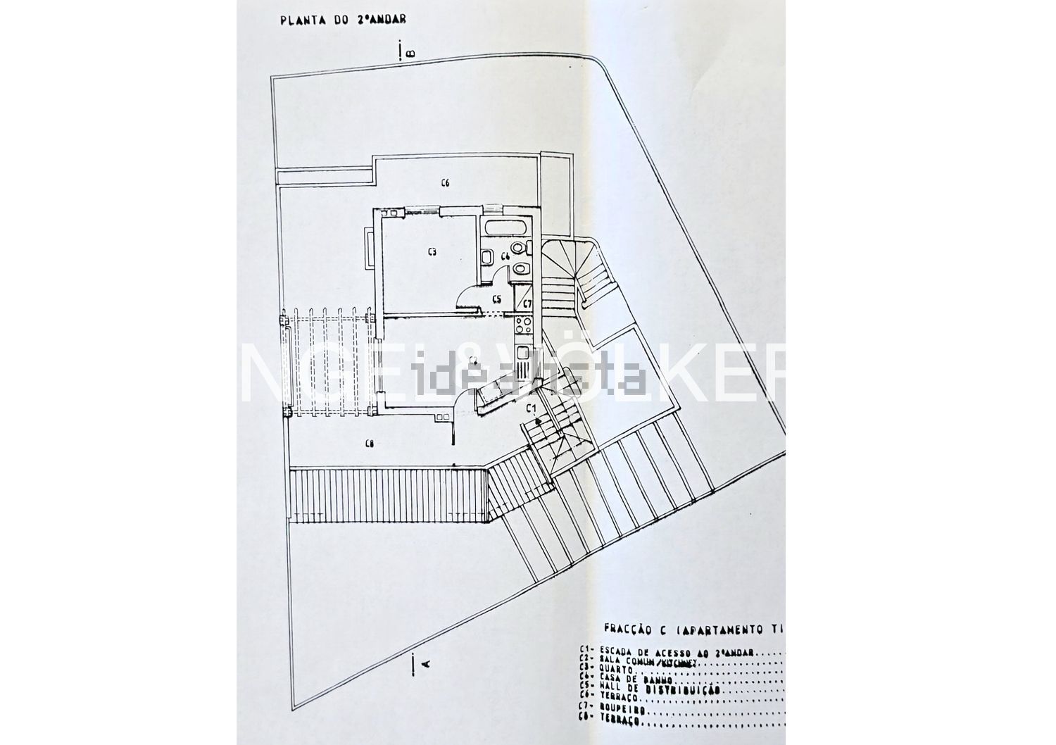 顶层公寓出售在Avenida Ria Formosa - 平面图