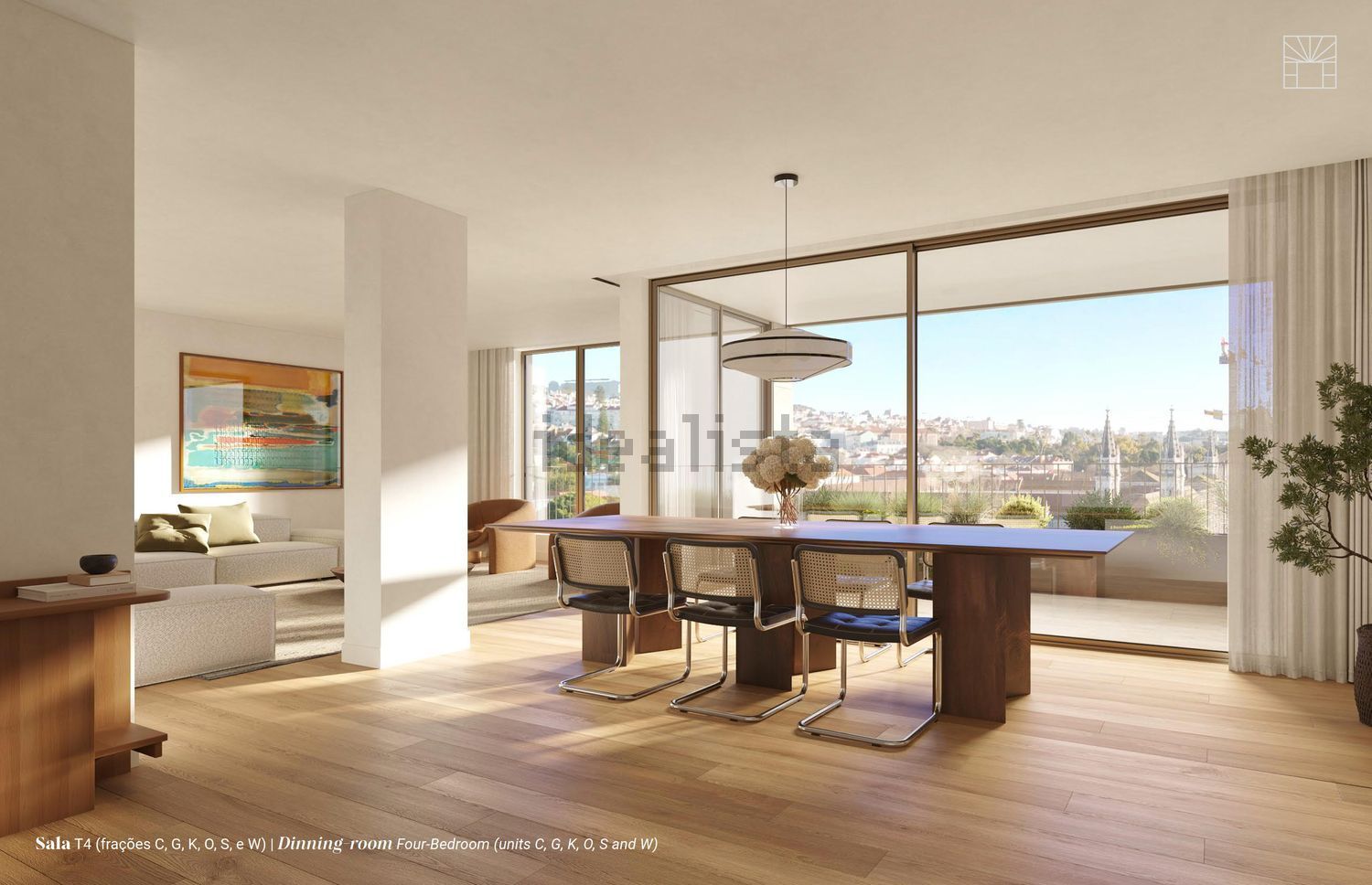 公寓 t4出售在Rua Bartolomeu Dias 48, 68 - 客厅