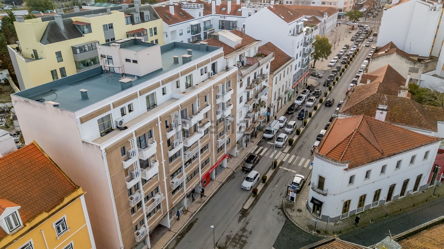 出租公寓 t2在Avenida 5 de Outubro - 视线