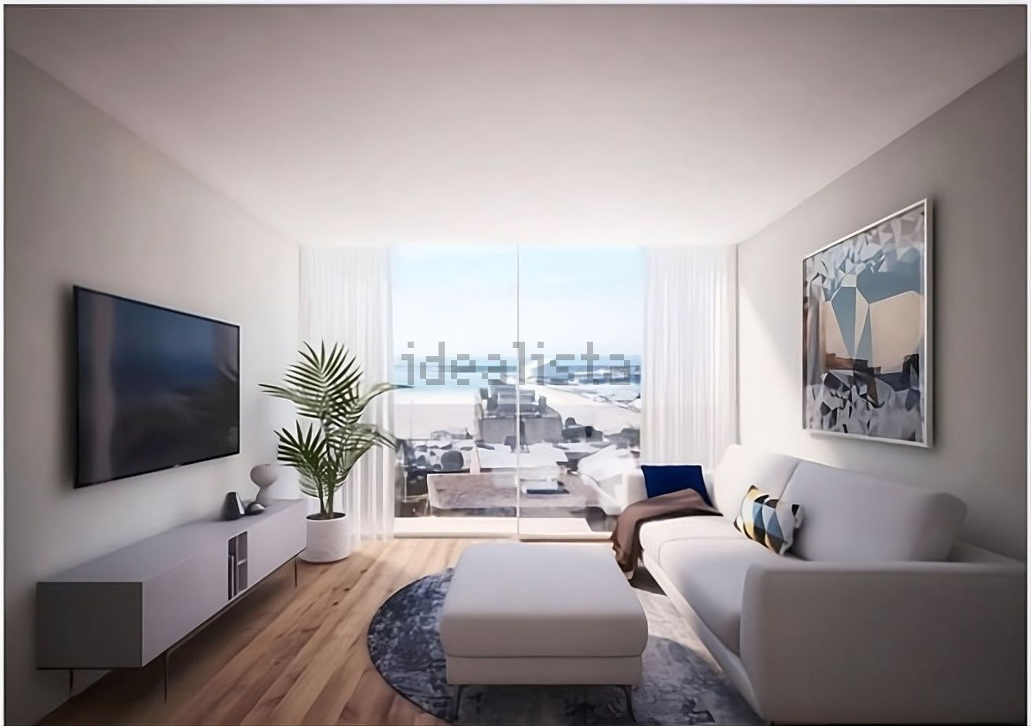 公寓 t1出售在 Zona Histórica de Matosinhos - 客厅