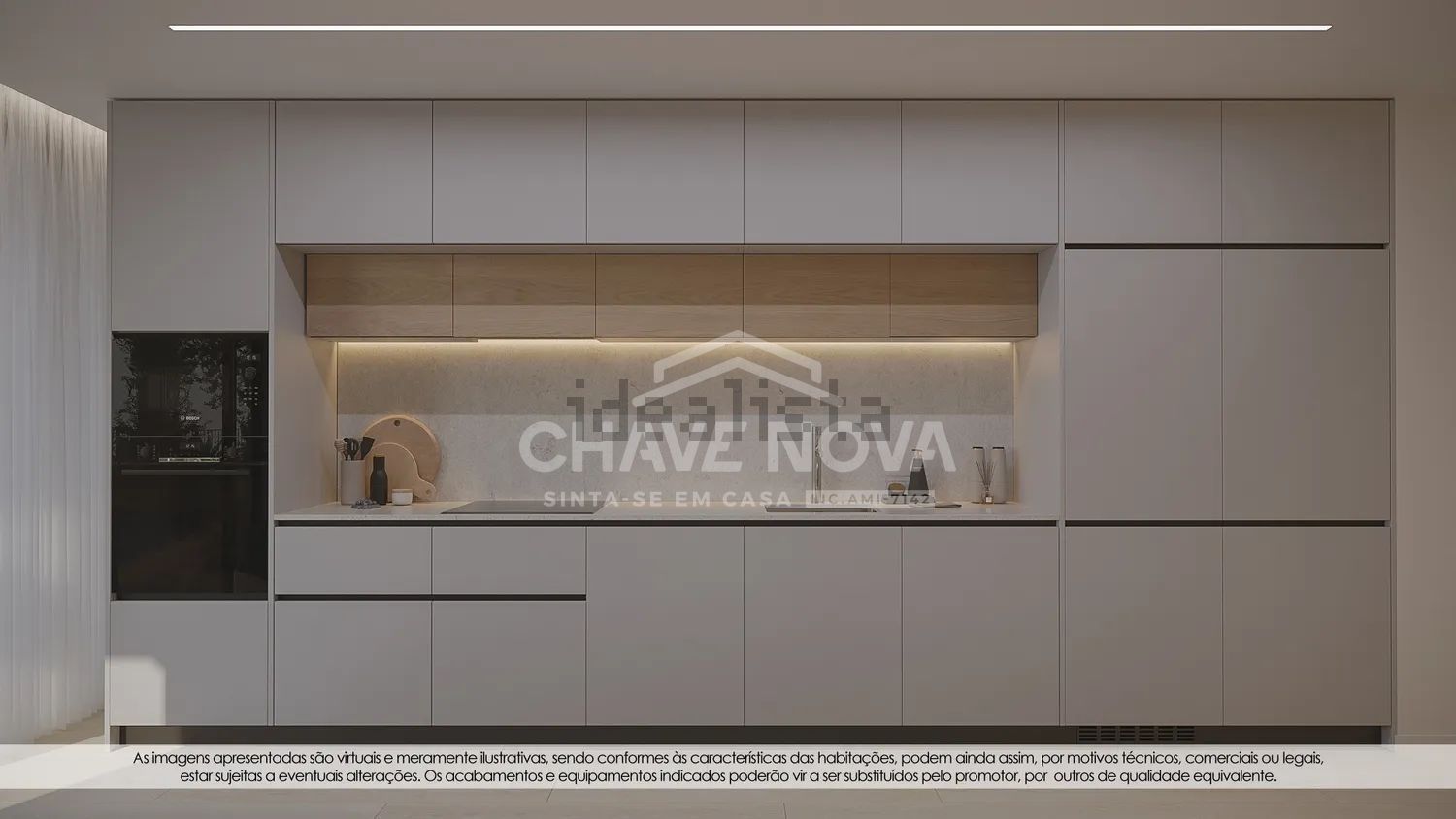 公寓 t2出售在Rua Comércio do Porto, 126 - 厨房