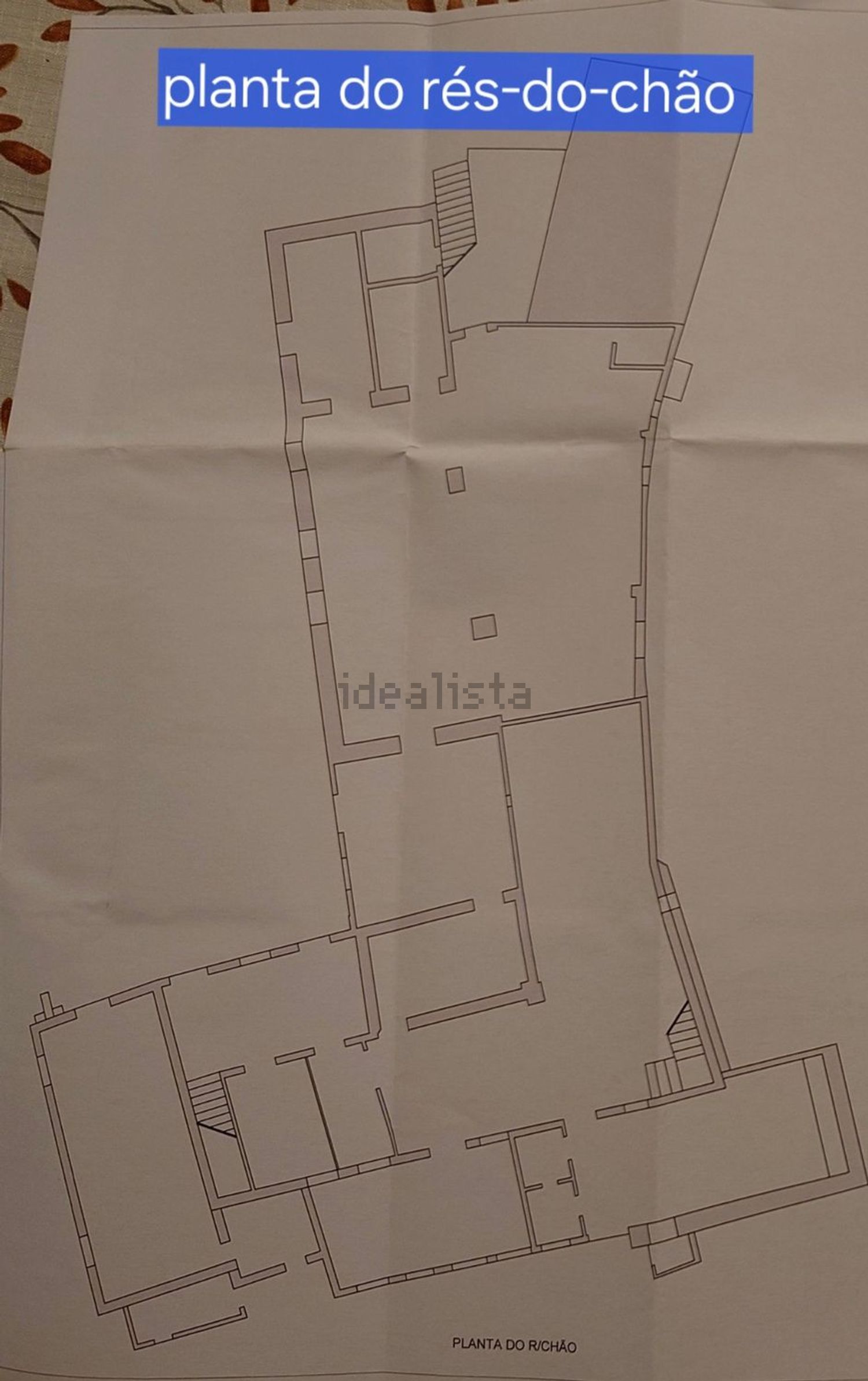 小楼房或独栋别墅出售在 Quelha dos Mesquitas s/n - 平面图