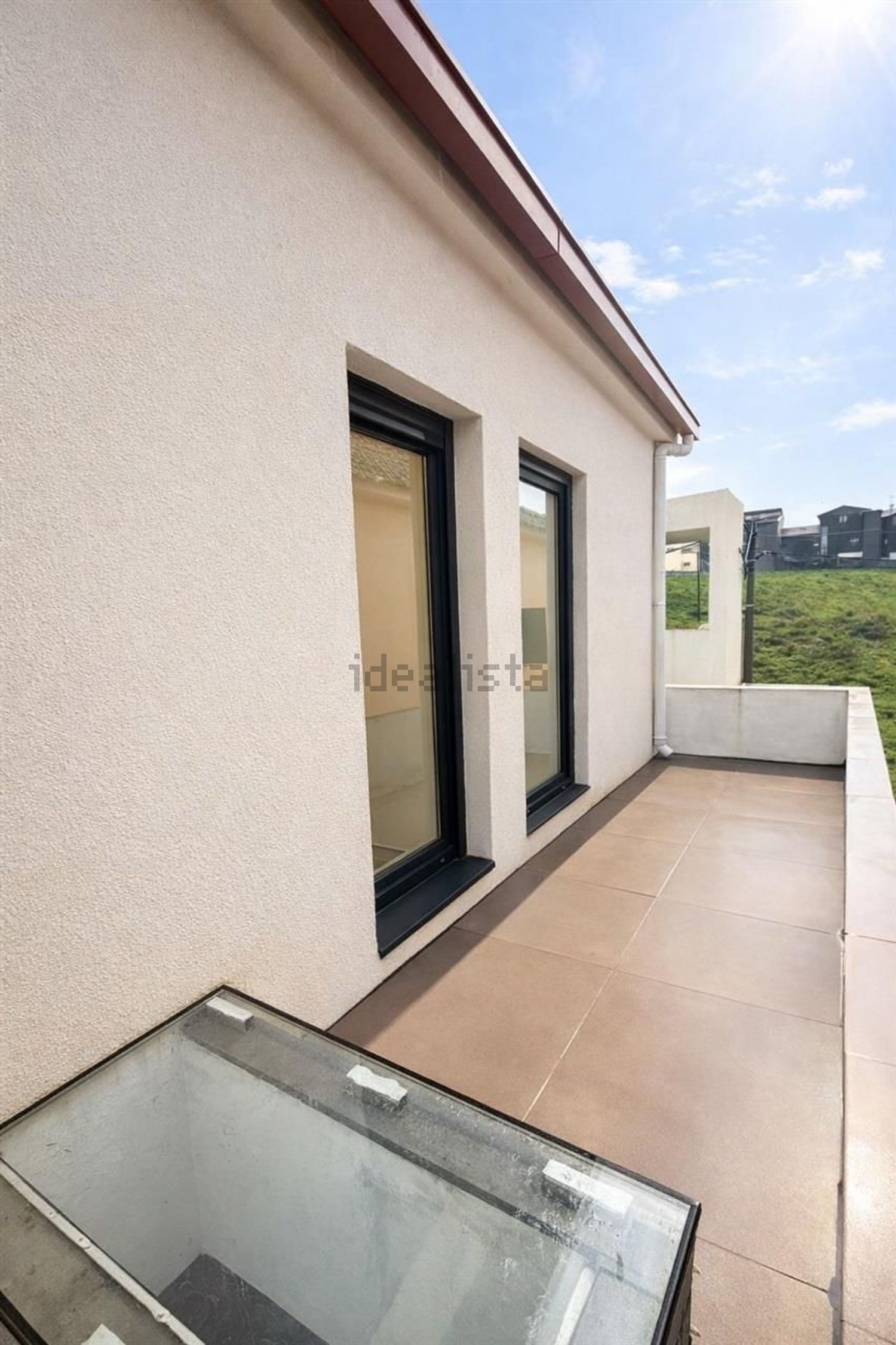 双拼别墅出售在 Folhadela - 阳台