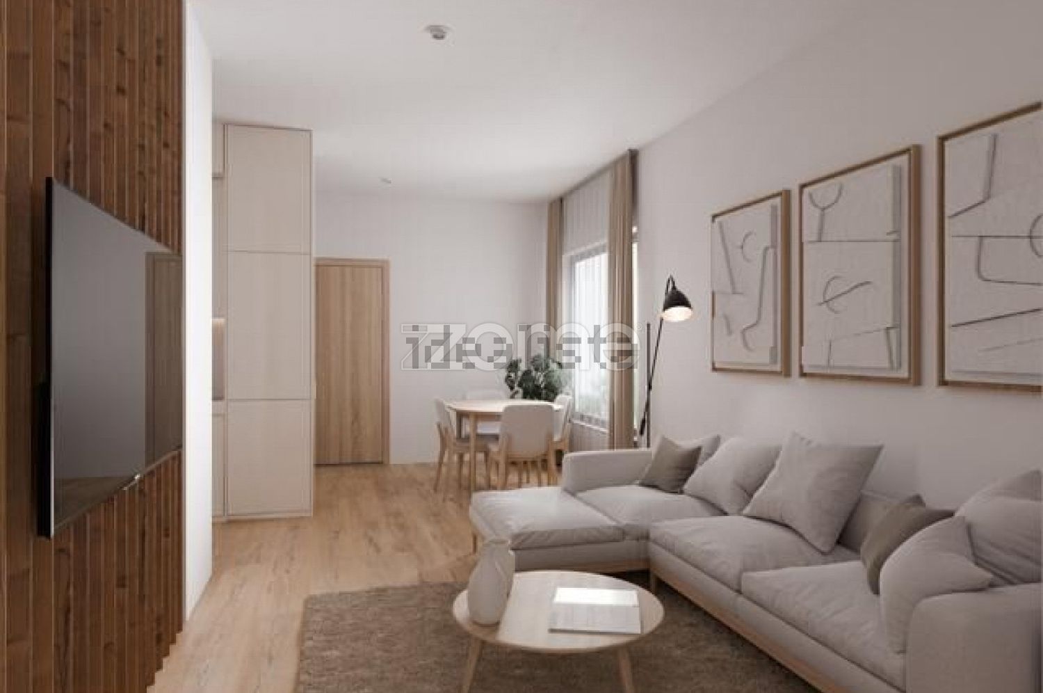 公寓 t1出售在Avenida Aureliano Barrigas, 123 - 客厅