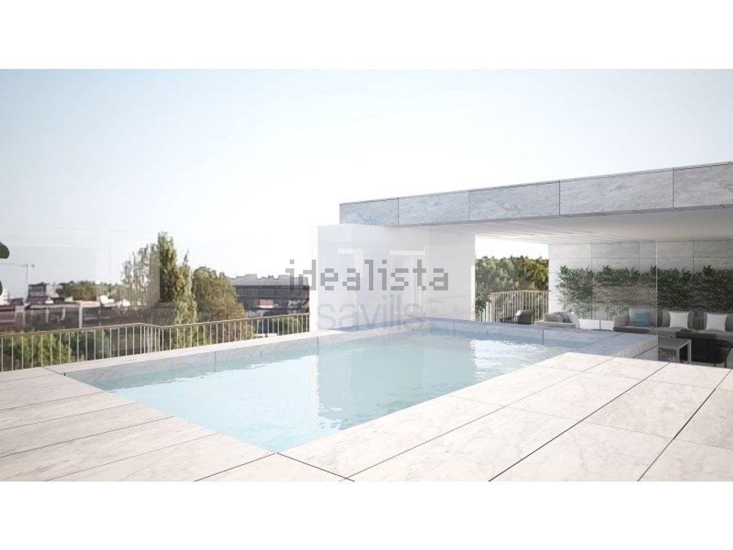 公寓 t1出售在 Centro de Senhora da Hora - 游泳池