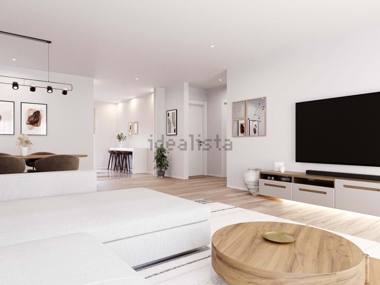 公寓 t3出售在 Porta Nova - Colinas da Boavista - 客厅