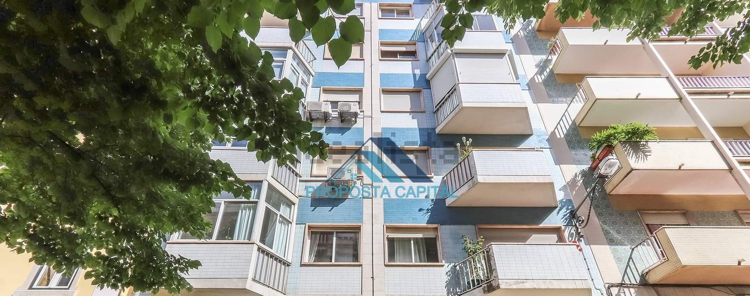 出租公寓 t1在 Av. de Roma - Campo Pequeno - 视线