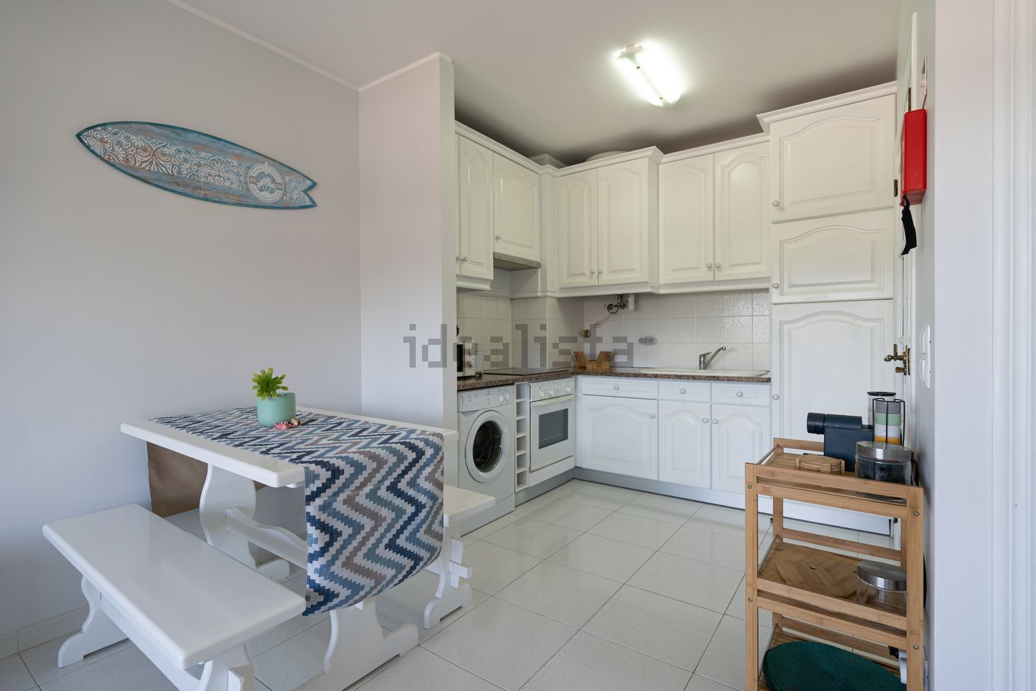 出租公寓 t1在Avenida do Cabedelo, 161 AvenidadoCabedelonsetorCom - 厨房