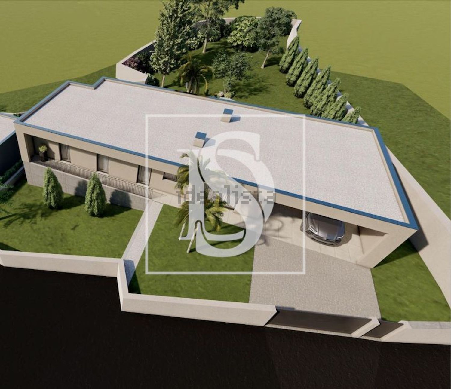 小楼房或别墅出售在 Estorãos - 平面图