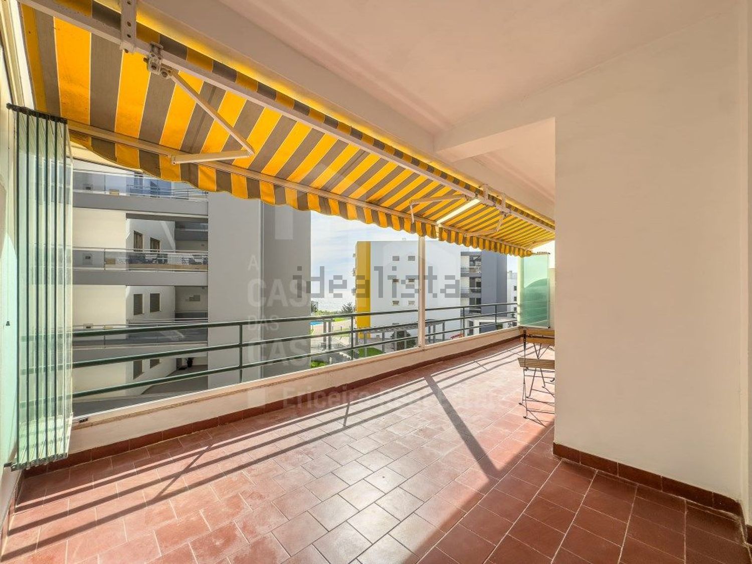 公寓 t3出售在 Centro da Vila - 阳台