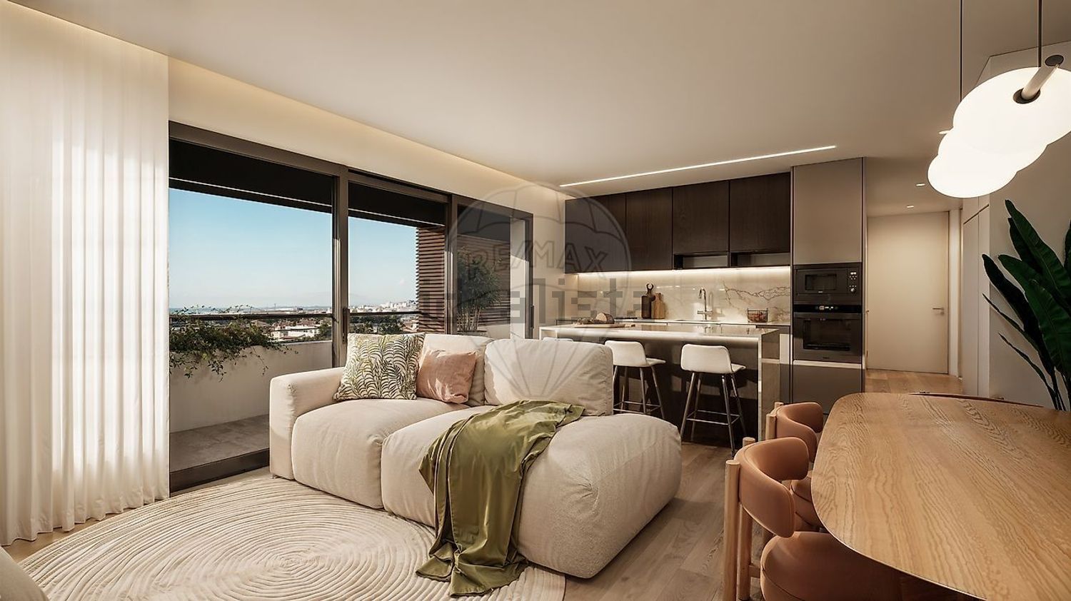 公寓 t2出售在 Darque - 客厅