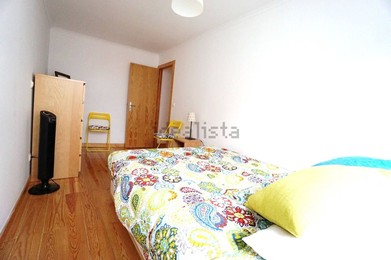 出租公寓 t2在Rua de Martim Vaz, 60 - 卧室