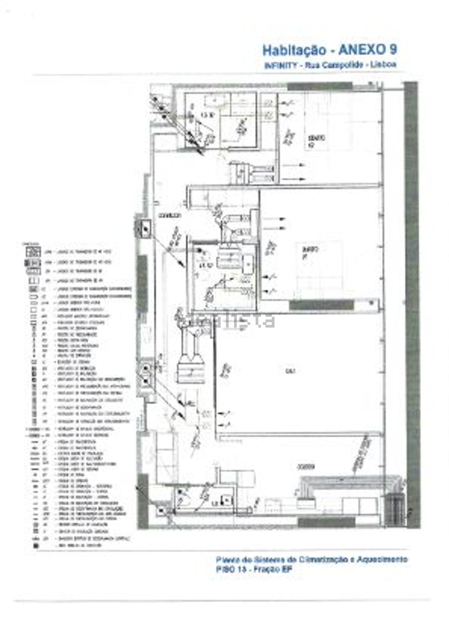 公寓 t2出售在Rua Canto da Maya - 平面图