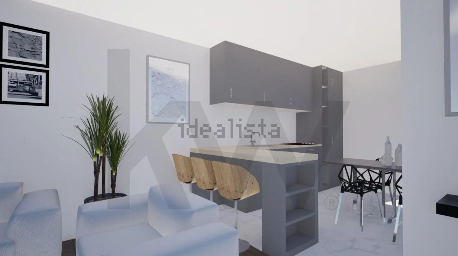 公寓 t2出售在Estrada Principal Lages de Baixo s/n - 厨房