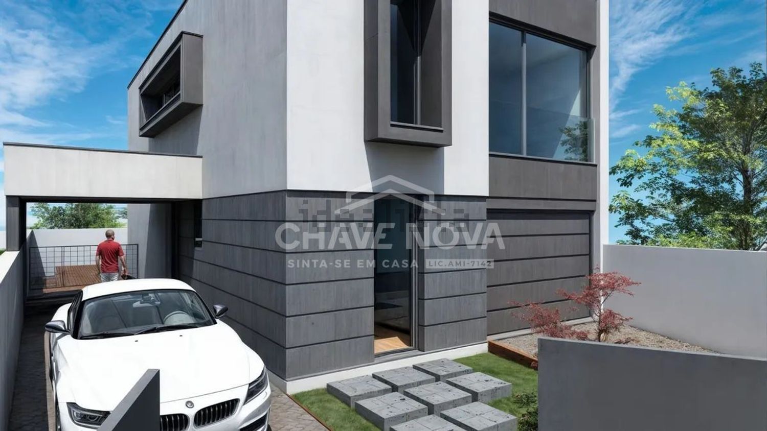 小楼房或独栋别墅出售在Beco Mourões - 外立面