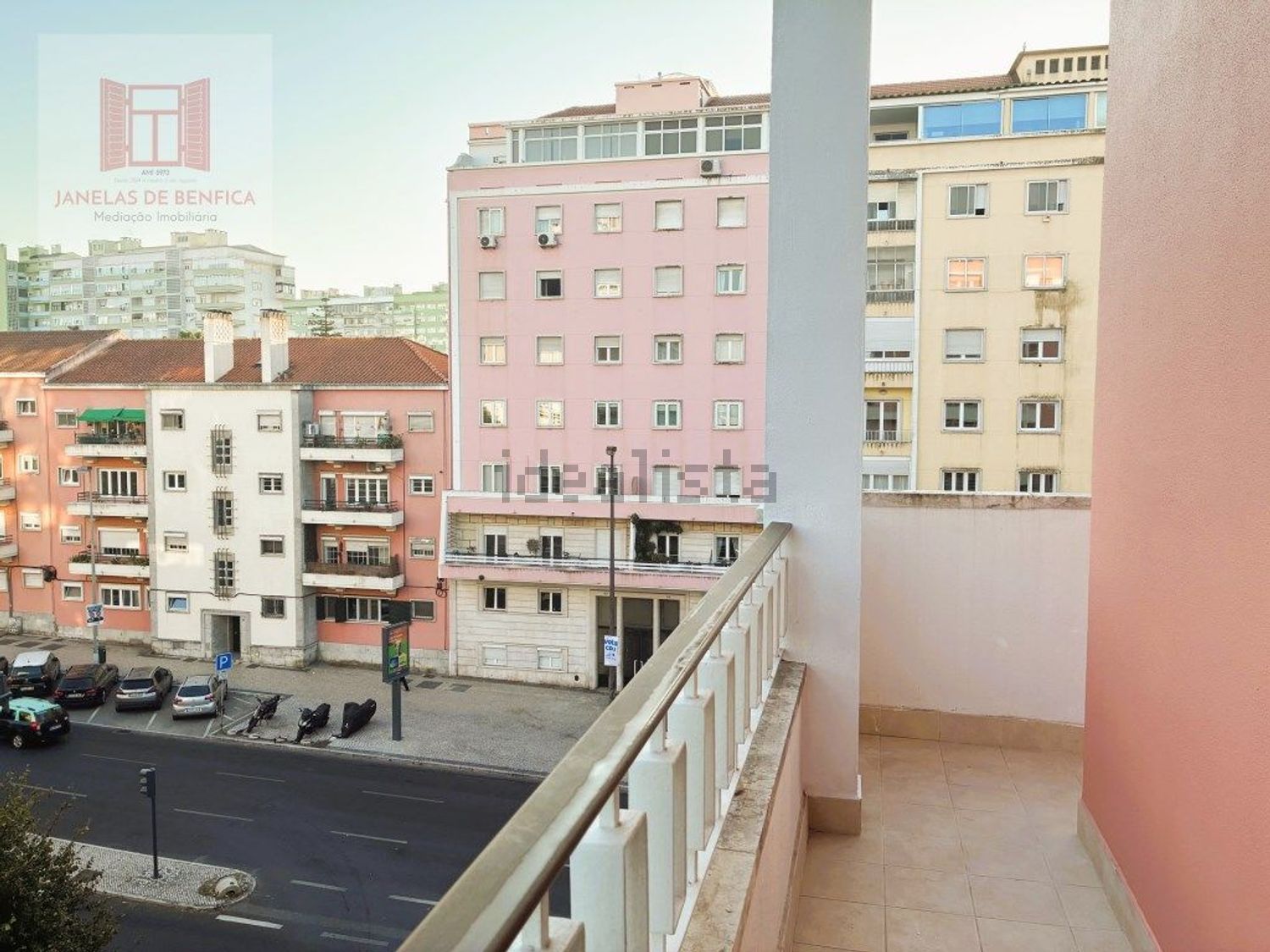 出租公寓 t2在Avenida de Roma - 露台