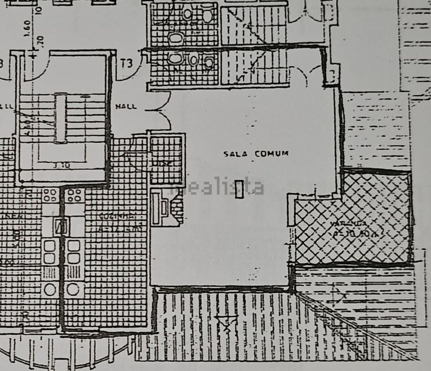 出租复式公寓在Rua Capitão Salgueiro Maia, 8 - 平面图