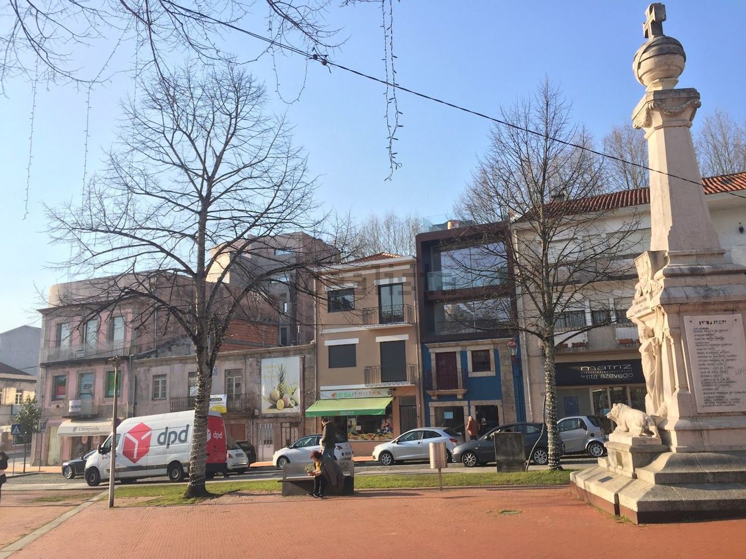 出租公寓 t2在Praça 9 de Abril, 22 - 视线